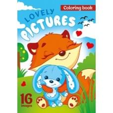 Розфарбовка, 80г, 210х297 мм, 16 арк., А4,Скоба диз.22193