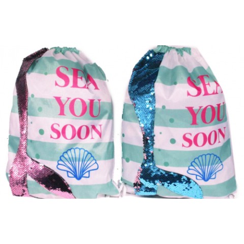 Сумка для взуття Русалка-паєтка, 32x41 см, 572 (В асортименті)