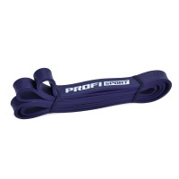 Еспандер силова стрічка, латекс, 1.9 см, товщина 4.5 мм, 177 г, фіолетова