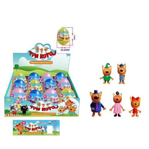 Герої Три Кота в яйці, HT18235