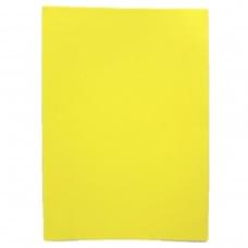 Фоамиран EVA 1.7±0.1MM "Желтый" Fluorescent Glitter HQ A4 (21X29.7CM) 10PC/OPP