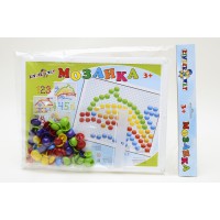 Мозаїка з круглими фішками, Kinderway, 30-015