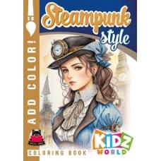 Розфарбовка, 80г, 210х297 мм, 8 арк., А4,Скоба диз.23324