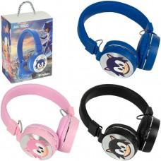 Наушники накладные Bluetooth с мультяшным персонажем AH-706D3