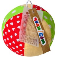 М’яч-м’якиш Геометрія ХБ, 15 см, брязкальце