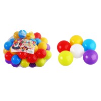 Набір м’яких різнокольорових кульок Kinderway, 60 шт., 02-413