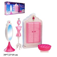 Меблі для ляльок Gloria гардероб 1209