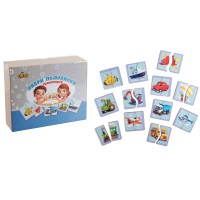 Пазл Половинки Види транспорту 26×11×4 см ПСФ073