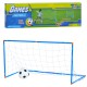 Футбольні ворота 101×52×52 см сітка м'яч насос MR1557