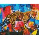Набір з алмазною мозаїкою Яскравий леопард AMO7503, 40x50 см