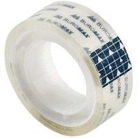 Стрічка клейка канцелярська, 15 мм х 10 м, прозора, 10 шт. в упаковці