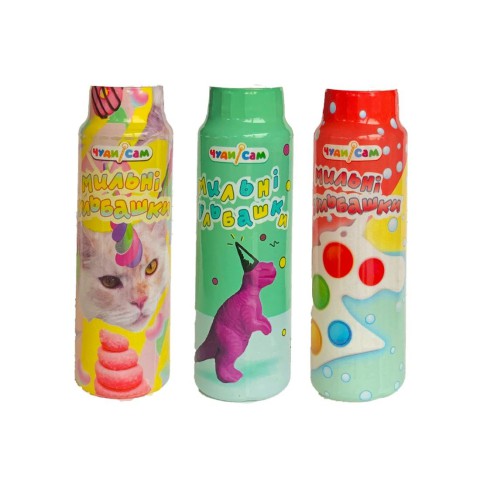 Мильні пузирі ЧудиСам, тварини, 100 мл (В асортименті)