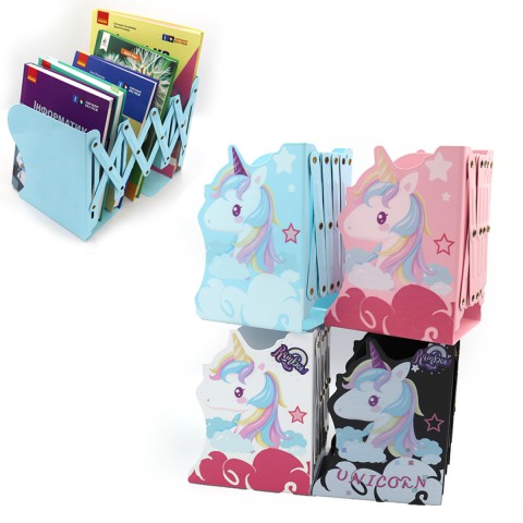 Підставка-тримач для книг металева Unicorn, 66-12-SQ (В асортименті)