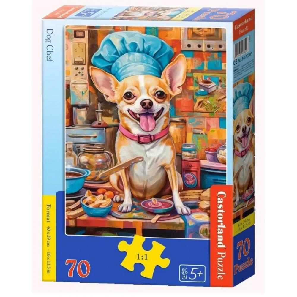 Пазл Castorland "Собака-кухар" 70 елементів, 40x29см B-070206