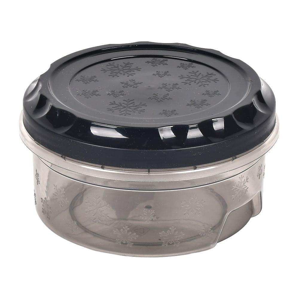 Контейнер харчовий з різьбою "Мокко" 500мл 12.5*12.5*6см PB-772 /25/, ціна за 3 шт. //