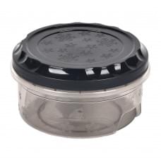 Контейнер харчовий з різьбою "Мокко" 500мл 12.5*12.5*6см PB-772 /25/, ціна за 3 шт. //