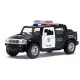 Металева інерційна автомодель Kinsmart Hammer H2 Police 2005