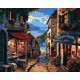 Набір для розпису по номерах Французька вуличка, 40x50 см
