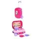Дитяча кухня з посудом ТехноК, рожева, 6061
