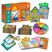 Гра настільна економічна Заробляй та будуй, VT2312-04