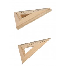 Трикутник дерев'яний 16см, 30*60 5 шт.(в упаковці)