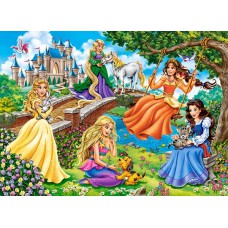 Пазли castorland "принцеси в саду" (в-070022)