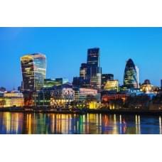 Алмазна мозаїка за номерами 40*50 "Мегаполіс" карт уп. (полотно на рамі)