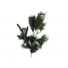 Ялинкова гілка з прикрасою Yes! Fun "Чарівна" 50см 960346