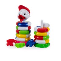 Піраміда пазл Уточка хлопчик Бамсик