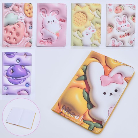 Набір канцелярський блокнот, клітинка, 21x14x1.5 см (В асортименті)