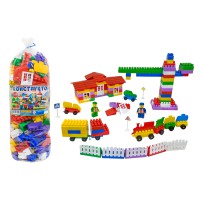 Конструктор дитячий Promtex великі деталі 180 елементів 4014