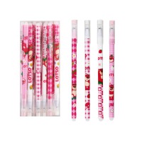 Ручка пиши-стирай Lotso, 0.5 мм, синя, 12 шт. (В асортименті)