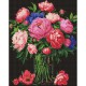Набір з алмазною мозаїкою Розкіш півоній AMO8007, 40x50 см