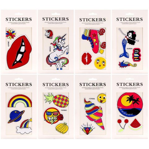 Наклейки стікери YC (В асортименті)