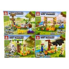 Конструктор "MC" 86+ дет. 4 види в кор. //