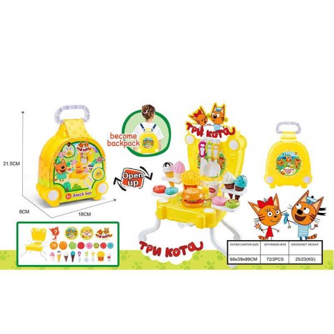 Продукти у валізі Барабані Три коти, M8818