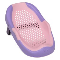 Гірка для купання SHELL силікон, складана, 55x30x23 см, рожевий