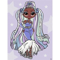 Набір для розпису L.O.L. Surprise! Lady Braids, 30x40 см, КНО6272