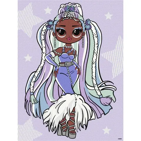 Набір для розпису L.O.L. Surprise! Lady Braids, 30x40 см, КНО6272