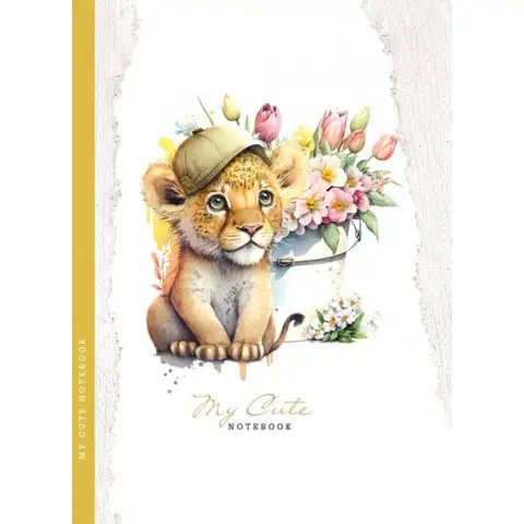 Блокнот, 143x200 мм, 55 г/м², 48 аркушів, інтегральна палітурка, матова ламінація 23097