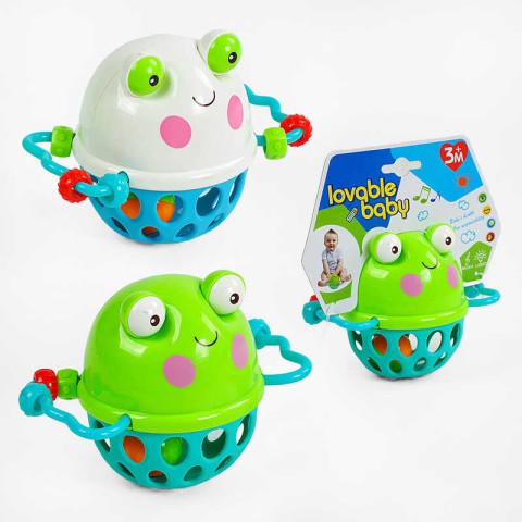 Брязкальце жабка JH103C, 10x10x9 см (В асортименті)