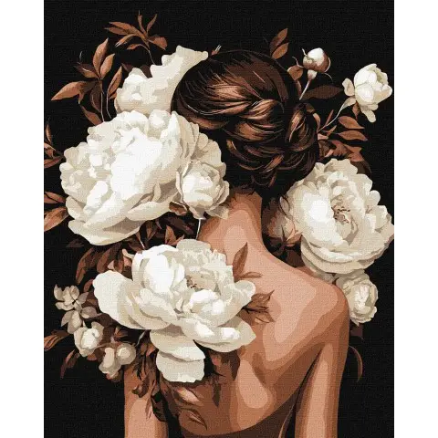 Набір для розпису по номерах Природна грація, 40x50 см, КНО8508