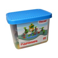 Конструктор "Гідропарк", 219 деталей, у пластиковому боксі, 013888/34