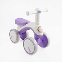 Велобіг 4-х колісний Joy, колеса 6’’ PU, пластикова рама, українське озвучення, підсвічування J-02215