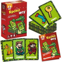 Гра настільна Vladi Toys, розважальна, Крокошоу (українською)