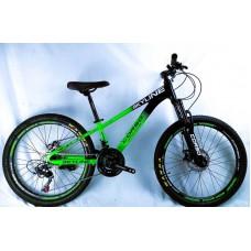 Велосипед Спортивний Corso «SKYLINE» 24" дюймів рама алюмінієва 11’’, обладнання Shimano 21 швидкість, зібран на 75% /1/