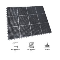 Килимок гумовий придверний ПГ005 45×60 см