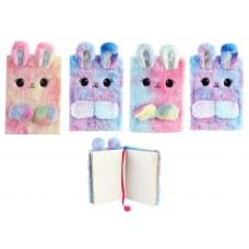 Блокнот пушистый "Зверята" А5, клетка P80 70g mix, 1шт/этик.