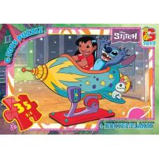 Пазли ТМ "G-Toys" із серії "Stitch", 35 ел.