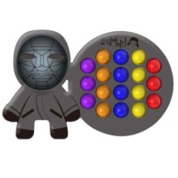 Антистрес сімпл-дімпл, герой із серіалу Гра в кальмара Netflix, чорний, 20 см